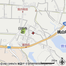 和歌山県紀の川市桃山町調月2225周辺の地図