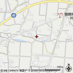 香川県三豊市三野町大見甲-5727周辺の地図