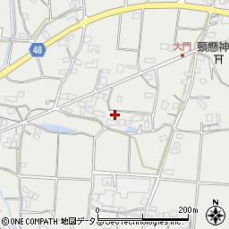 香川県三豊市三野町大見甲-5806周辺の地図