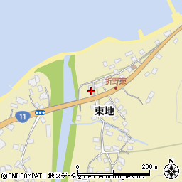 徳島県鳴門市北灘町折野東地287周辺の地図