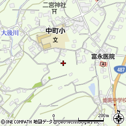 広島県江田島市能美町中町2239周辺の地図