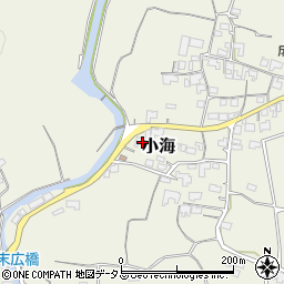 香川県東かがわ市小海1261周辺の地図