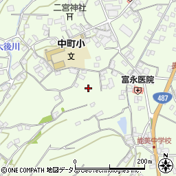 広島県江田島市能美町中町2240周辺の地図