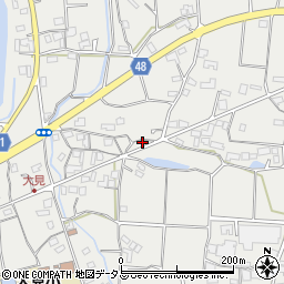 香川県三豊市三野町大見甲-5720周辺の地図