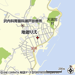 徳島県鳴門市瀬戸町堂浦地廻り弐280周辺の地図