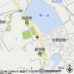 香川県善通寺市生野町2483周辺の地図