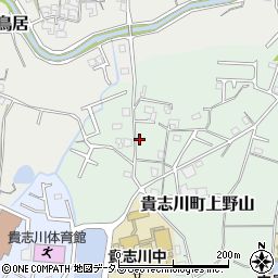 和歌山県紀の川市貴志川町上野山201周辺の地図