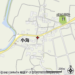 香川県東かがわ市小海798周辺の地図