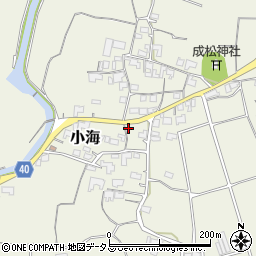 香川県東かがわ市小海798周辺の地図