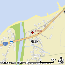 徳島県鳴門市北灘町折野東地286-1周辺の地図