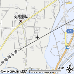 香川県丸亀市綾歌町岡田上1688周辺の地図