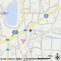 香川県三豊市三野町大見5667周辺の地図