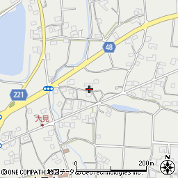 香川県三豊市三野町大見甲-5681周辺の地図