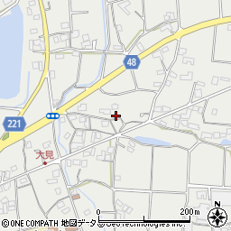 香川県三豊市三野町大見5687周辺の地図