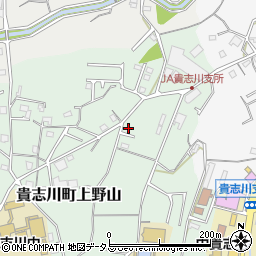 和歌山県紀の川市貴志川町上野山133-7周辺の地図