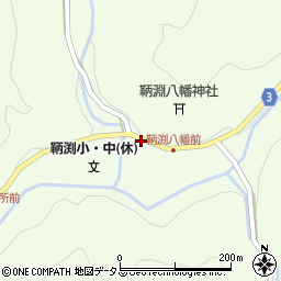 和歌山県紀の川市中鞆渕30周辺の地図