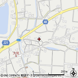 香川県三豊市三野町大見甲-5687周辺の地図