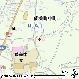 広島県江田島市能美町中町4011周辺の地図