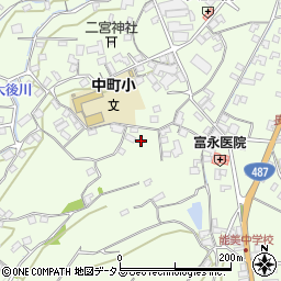 広島県江田島市能美町中町2248周辺の地図