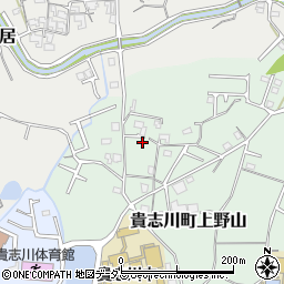和歌山県紀の川市貴志川町上野山195周辺の地図