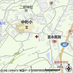 広島県江田島市能美町中町2245周辺の地図
