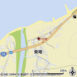 徳島県鳴門市北灘町折野東地281周辺の地図