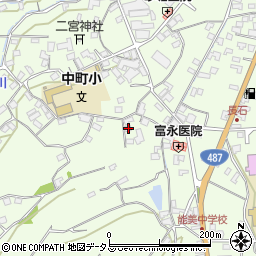 広島県江田島市能美町中町2384周辺の地図