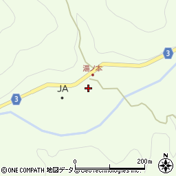 和歌山県紀の川市中鞆渕1656周辺の地図