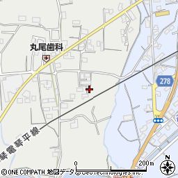 香川県丸亀市綾歌町岡田上1688-4周辺の地図