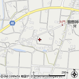 香川県三豊市三野町大見甲-5803周辺の地図