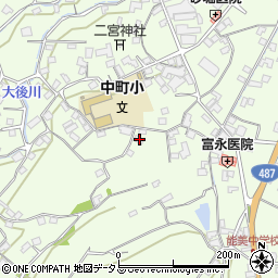 広島県江田島市能美町中町2226周辺の地図