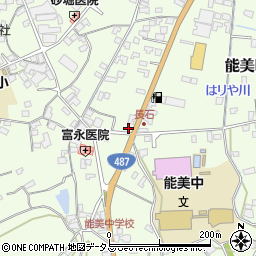 広島県江田島市能美町中町4886周辺の地図