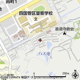 香川県善通寺市生野町2211周辺の地図