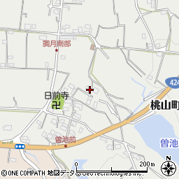 和歌山県紀の川市桃山町調月2205周辺の地図