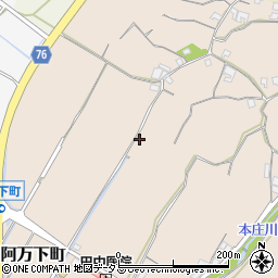 兵庫県南あわじ市阿万下町232周辺の地図