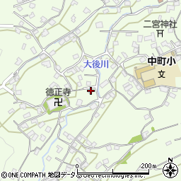 広島県江田島市能美町中町1525周辺の地図
