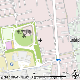 和歌山県和歌山市有家341周辺の地図