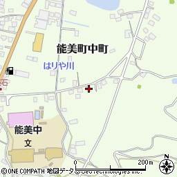 広島県江田島市能美町中町4014-3周辺の地図