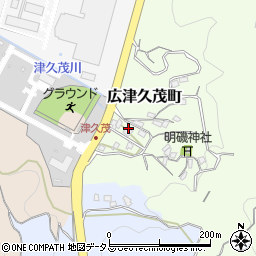 広島県呉市広津久茂町7周辺の地図