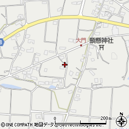 香川県三豊市三野町大見甲-5801周辺の地図