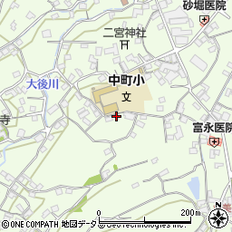 広島県江田島市能美町中町2258周辺の地図