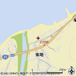 徳島県鳴門市北灘町折野東地291周辺の地図