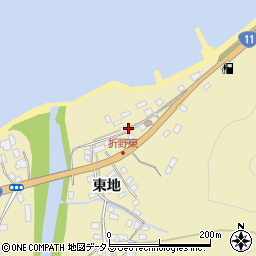 徳島県鳴門市北灘町折野東地293周辺の地図