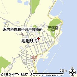 徳島県鳴門市瀬戸町堂浦地廻り弐309周辺の地図