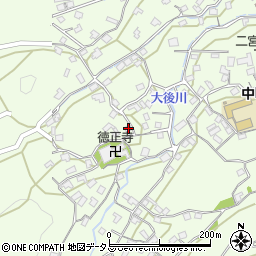 広島県江田島市能美町中町1540周辺の地図