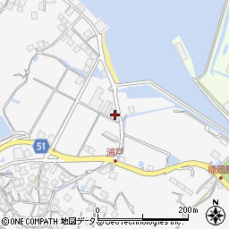 愛媛県今治市大三島町浦戸1093周辺の地図