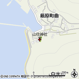 山住神社周辺の地図