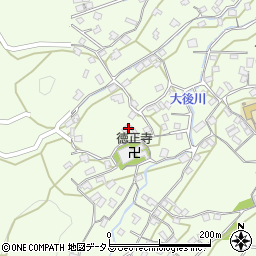 広島県江田島市能美町中町1551-4周辺の地図
