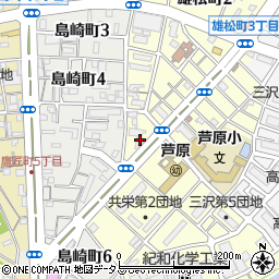 和歌山市立児童福祉施設芦原児童館周辺の地図
