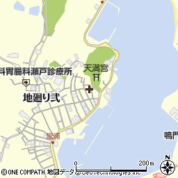 徳島県鳴門市瀬戸町堂浦地廻り弐415周辺の地図